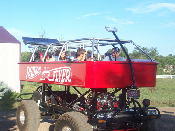 Joey in Wagon